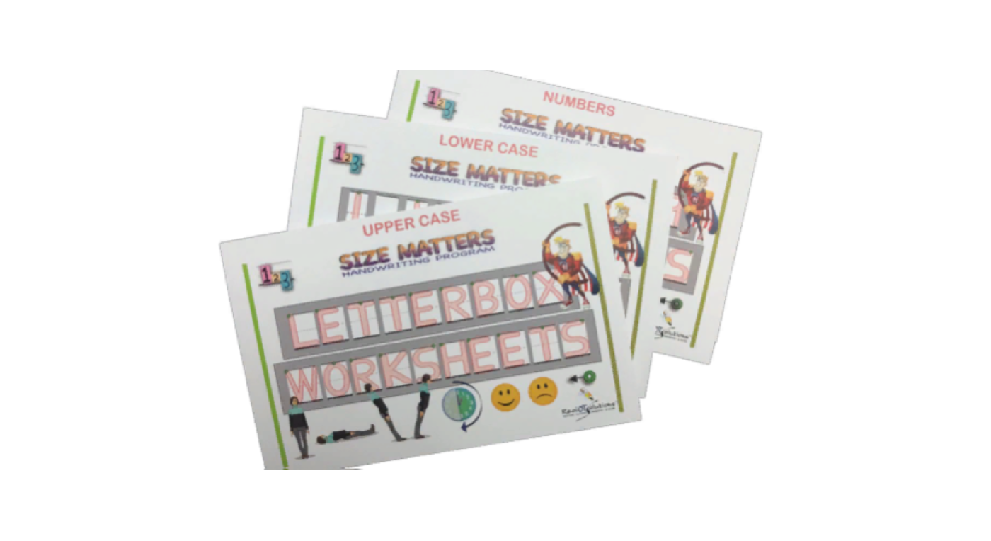 Letterbox Worksheets® Re-useable Handwriting Sheet Kit