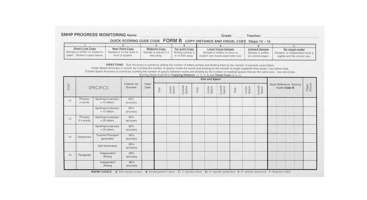 Progress Monitoring Forms©