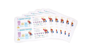 Easy reference for Super C and Letter Size Rules of SMHP