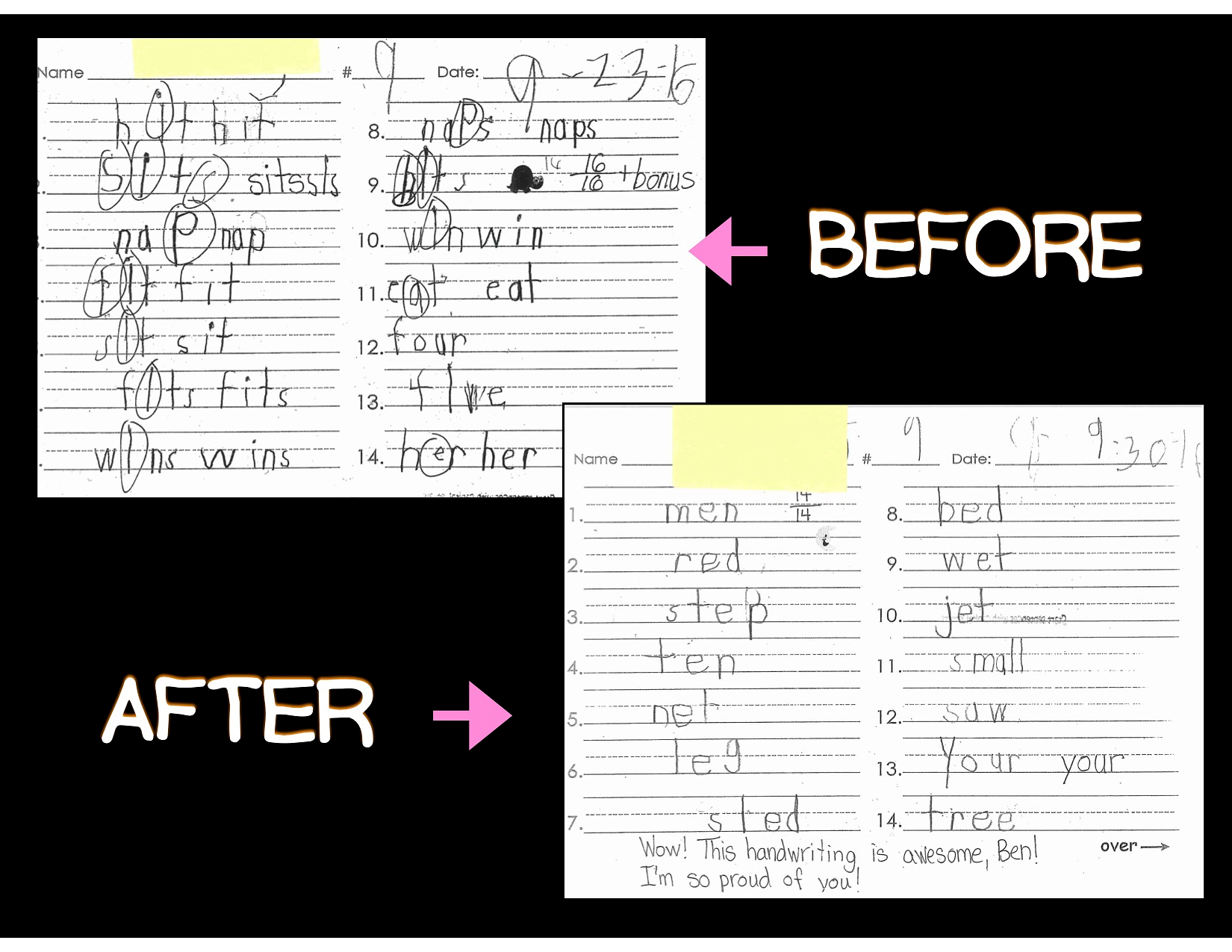 SMHP before and after 1